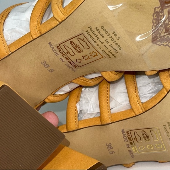 Free People Colette Sandal Hot Orange - Picture 11 of 15